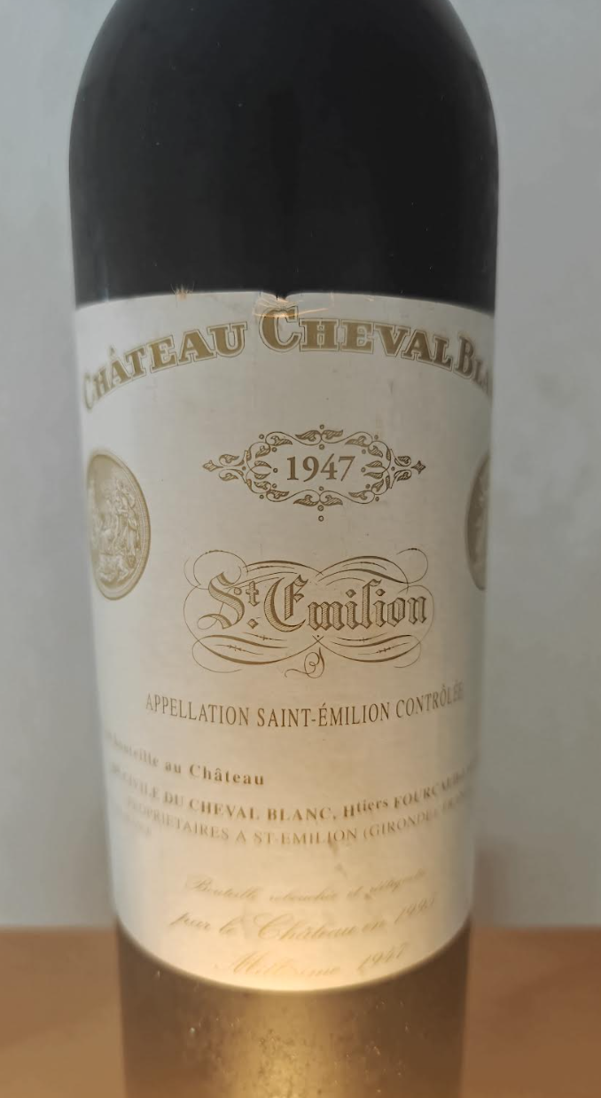 (image for) Cheval Blanc 1947 (TWI 99/100 - Tasted & Reconditioned 2025)